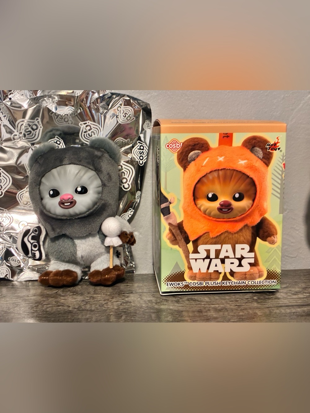 Disney Star Wars Ewok Blind Box plush Keychain Confirmed Berthupp